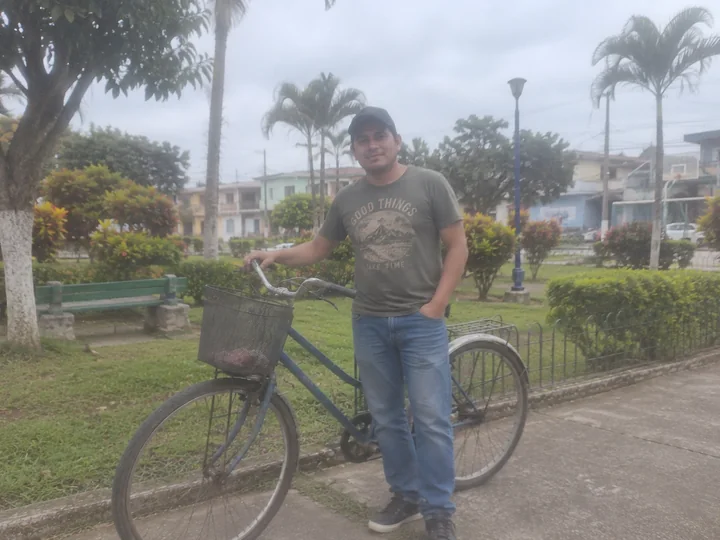 Bicicleta de plaza · Hombre