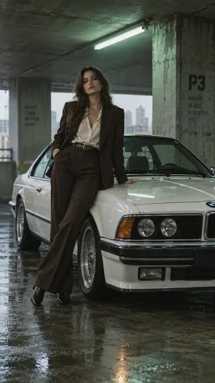Garaje clásico · Mujer