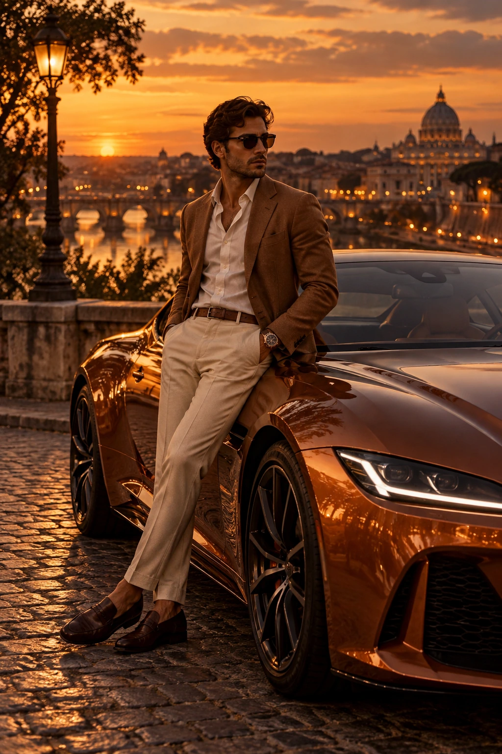 Coupé ámbar · Hombre