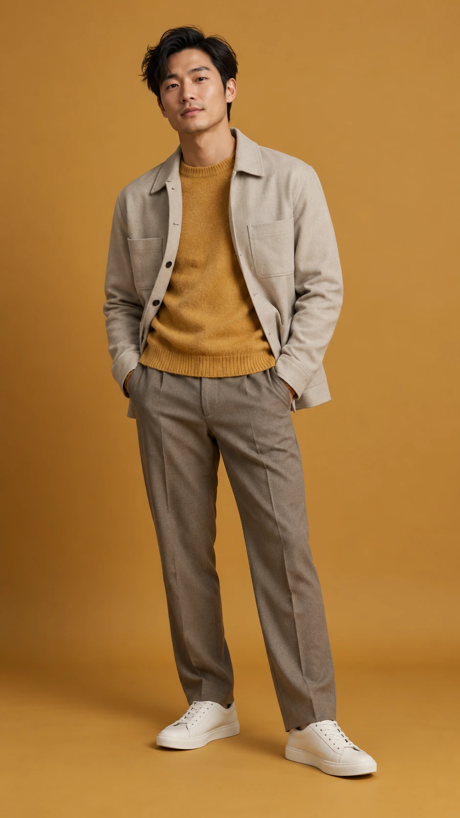 Mostaza editorial · Hombre